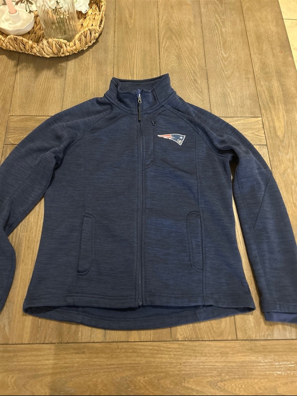 NFL Women's Navy Full-Zip Team Jacket